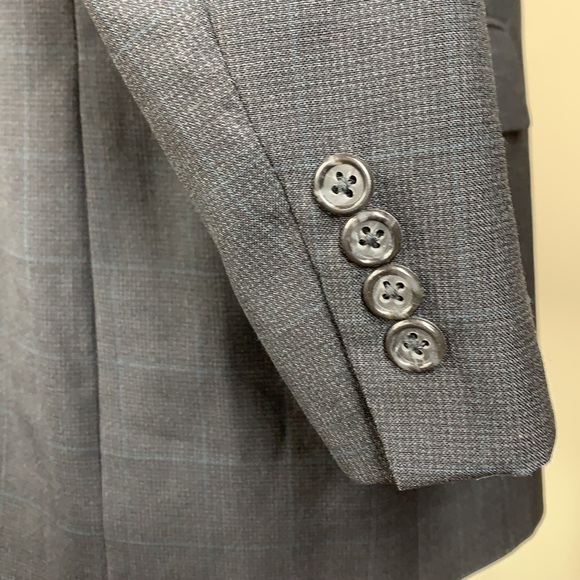 Vintage Burberry suit coat jacket 41R - Picture 6 of 12